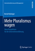 Bernd Holzinger - Mehr Pluralismus wagen