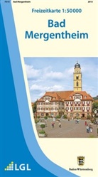 Lg, LGL - Topographische Freizeitkarte Baden-Württemberg Bad Mergentheim