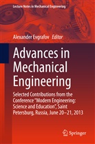 Alexande Evgrafov, Alexander Evgrafov - Advances in Mechanical Engineering
