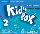 Caroline Nixon, Caroline Tomlinson Nixon, Michael John Tomlinson - Kid''s Box for Spanish Speakers Level 2 Class Audio Cds (4) (Audio book)
