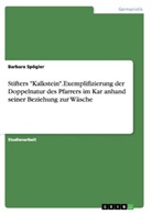 Barbara Spögler - Stifters "Kalkstein".Exemplifizierung der Doppelnatur des Pfarrers im Kar anhand seiner Beziehung zur Wäsche
