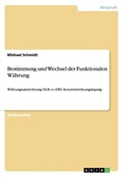 Michael Schmidt - Bestimmung und Wechsel der Funktionalen Währung