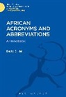 Dummy Author, David E Hall, David E. Hall, Hall David E, David E. Hall, David E. (International African Bibliography Hall - African Acronyms and Abbreviations