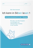 Katrin Langhans, sternchenverlag GmbH, sternchenverla GmbH - Ich kann in Silben lesen 1 - Schülerarbeitsheft für die 1. Klasse