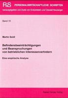 Martin Seidl - Befindensbeeinträchtigungen und Beanspruchungen von betrieblichen Interessenvertretern