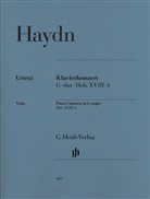 Joseph Haydn, Bettina Wackernagel, Horst Walter - Joseph Haydn - Klavierkonzert (Cembalo) G-dur Hob. XVIII:4