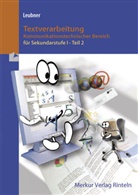 Manfred Leubner - Textverarbeitung, Hauptschule Bayern. Tl.2