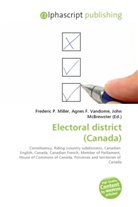 Agne F Vandome, John McBrewster, Frederic P. Miller, Agnes F. Vandome - Electoral district (Canada)