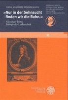 Hans J Zimmermann, Hans J. Zimmermann, Hans-Joachim Zimmermann - 'Nur in der Sehnsucht finden wir die Ruhe'