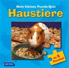 Mein kleines Puzzle-Quiz: Haustiere, m. 5 Puzzles