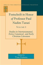 Dykstra, Dykstra, To Dykstra, Tom Dykstra, Hovhanessian, Hovhanessian... - Festschrift in Honor of Professor Paul Nadim Tarazi