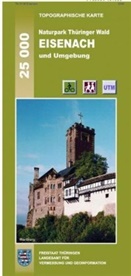 Thüringer Landesamt für Vermessung und Geoinformation - Naturpark Thüringer Wald - Eisenach und Umgebung