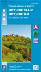 Thüringe Landesamt für Vermessung und Geo, Thüringer Landesamt für Vermessung und Geoinformation - Mittlere Saale - Mittlere Ilm mit Weimar und Jena