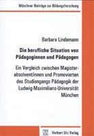 Barbara Lindemann - Die berufliche Situation von Pädagoginnen und Pädagogen