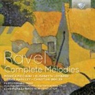 Marice Ravel, Maurice Ravel - Complete Mélodies, 2 Audio-CDs (Livre audio)