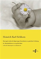 Heinrich Karl Eichhorn - Massregeln welche die Regierungen Deutschlands zur gänzlichen Verhütung der Menschenblattern zu ergreifen haben