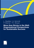 Patricia Klarner, Patricia Klarner et al, Achi Schmitt, Achim Schmitt, Lea Stadtler, Thomas Straub - More than Bricks in the Wall: Organizational Perspectives for Sustainable Success