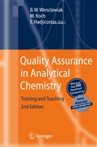 Evsevios Hadjicostas, Michae Koch, Michael Koch, Bernd W. Wenclawiak - Quality Assurance in Analytical Chemistry