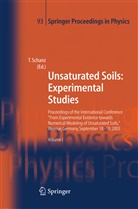 To Schanz, Tom Schanz - Unsaturated Soils: Experimental Studies
