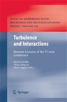 Michel Deville, Michel O. Deville, Thien-Hiep Le, Thien-Hie Lê, Thien-Hiep Lê, Pierre Sagaut - Turbulence and Interactions