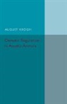 August Krogh, Krogh August - Osmotic Regulation in Aquatic Animals