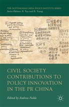 A Fulda, A. Fulda, Andreas Fulda - Civil Society Contributions to Policy Innovation in the Pr China