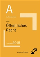 Thomas Müller - Aufbauschemata Öffentliches Recht