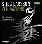 Stieg Larsson, Dietmar Bär - Verdammnis, 2 Audio-CD, 2 MP3 (Audio book)