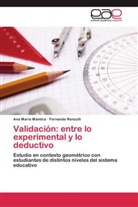 Ana Marí Mántica, Ana María Mántica, Fernanda Renzulli - Validación: entre lo experimental y lo deductivo