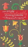 Mary Engelbreit, Andrews Mcmeel Publishing - Posh Floral Stalks Monthly / Weekly Planning 2015-2016 Calendar