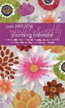 Andrews Mcmeel Publishing, Andrews McMeel Publishing (COR), Andrews McMeel Publishing LLC, Andrews Mcmeel Publishing - Posh Painter's Floral Monthly / Weekly Planning 2015-2016 Calendar