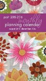 Andrews Mcmeel Publishing, Andrews McMeel Publishing (COR), Andrews McMeel Publishing LLC, Andrews Mcmeel Publishing - Posh Painter's Floral Monthly Pocket Planning 2015-2016 Calendar