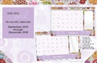 Andrews Mcmeel Publishing, Andrews McMeel Publishing (COR), Andrews McMeel Publishing LLC, Andrews Mcmeel Publishing - Posh Painter's Floral 2015-2016 Calendar