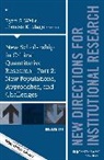 Frances K. Wells Stage, Rs Wells, Ryan S Wells, Ryan S. Wells, Ryan S. Stage Wells, Frances K Stage... - New Scholarship in Critical Quantitative Research, Part 2: New