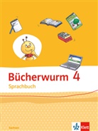 Dört Fandrey, Dörte Fandrey, Anj Feuerstein, Anja Feuerstein, Heike u Gutsmann - Bücherwurm Sprachbuch, Ausgabe Sachsen: Bücherwurm Sprachbuch 4. Ausgabe für Sachsen