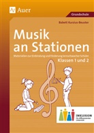 Babett Kurzius-Beuster - Musik an Stationen Inklusion 1/2, m. 1 CD-ROM