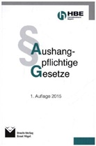 Handelsverban Bayern HBE, Handelsverband Bayern HBE - Aushangpflichtige Gesetze