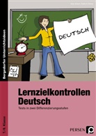 Anj Alwan, Anja Alwan, Kathri Ebner, Kathrin Ebner - Lernzielkontrollen Deutsch 7./8. Klasse