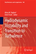 Akiva M Yaglom, Akiva M. Yaglom, Urie Frisch, Uriel Frisch - Hydrodynamic Instability and Transition to Turbulence