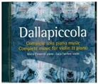 Maria Clementi, Luigi Dallapiccola, Luca Fanfoni - Complete solo piano music and Complete Music for violin & piano, 1 Audio-CD (Audiolibro)
