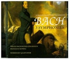 Johann Chr. Fr. Bach, Burkhard Glaetzner, NBCM - 3 Symphonies, 1 Audio-CD (Livre audio)