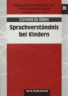 Cornelia E. Elben, Cornelia Ev Elben - Sprachverständnis bei Kindern