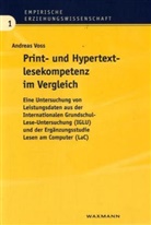 Andreas Voß - Print- und Hypertextlesekompetenz im Vergleich