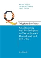 Kerstin Janson, Harald Schomburg, Ulrich Teichler - Wege zur Professur