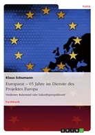 Klaus Schumann - Europarat - 65 Jahre im Dienste des Projektes Europa