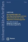 Isabel Caralp - Die Auswirkungen von One-Stop-Government und von Netzwerkstrukturen auf das Allgemeine Verwaltungsrecht