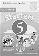 Cambridge Starters, New edition - 5: Answer Booklet