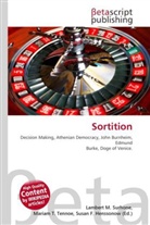 Susan F Marseken, Susan F. Henssonow, Susan F. Marseken, Lambert M. Surhone, Miria T Timpledon, Mariam T. Tennoe... - Sortition