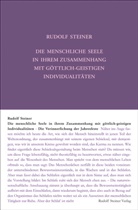 Rudolf Steiner, Rudolf Steiner Nachlassverwaltung - Die menschliche Seele in ihrem Zusammenhang mit göttlich-geistigen Individualitäten
