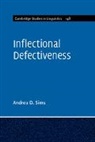 Andrea Sims, Andrea D. Sims, Andrea D. (Ohio State University) Sims, Sims Andrea D. - Inflectional Defectiveness